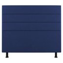 Ver imagem 5 de Cabeceira Casal Malik 140cm Suede Azul