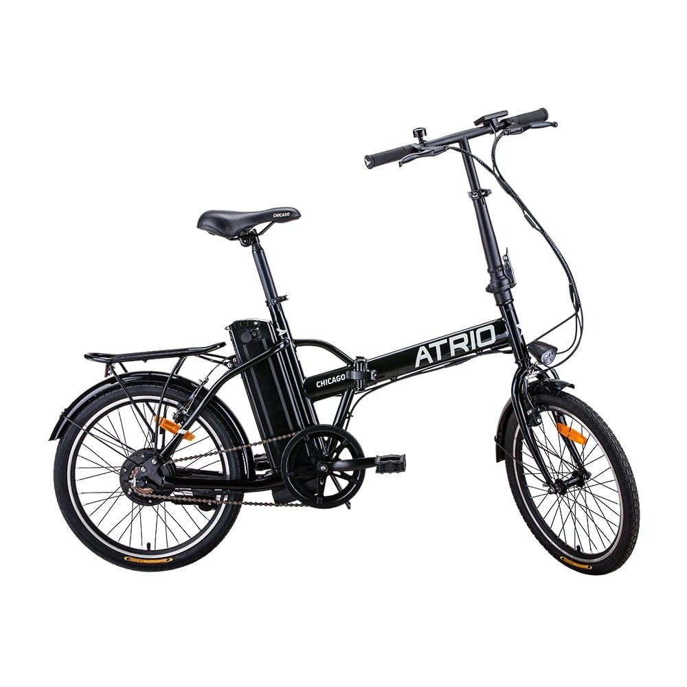 Bicicleta Elétrica Chicago Aro 20 Dobrável 350w 7.5ah 1v Atrio - Bi207m Bi207m - 1