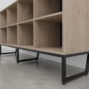 Ver mais imagens de Armário Estante Baixo 150cm com 8 Nichos Concept CabeCasa MadeiraOriginals