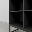 Ver mais imagens de Armário Estante Baixo 74cm com 4 Nichos Concept CabeCasa MadeiraOriginals