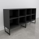 Ver imagem 3 de Armário Estante Baixo 150cm com 8 Nichos Concept CabeCasa MadeiraOriginals