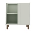 Ver imagem 2 de Balcão de Canto para Cozinha 1 Porta sem Tampo Iluminata Verde/Mint