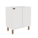 Ver imagem 1 de Balcão de Canto para Cozinha 1 Porta sem Tampo Iluminata 
