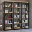 Ver imagem 1 de Estante Armário Multiuso para Livros 177cm Madesa