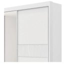 Ver imagem 3 de Guarda Roupa Atenas Ripado 100% Mdf com Espelho D Doro -