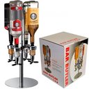 Ver imagem 2 de Dispensador de Bebidas Inox Suporte 4 Garrafas Bar