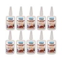 Ver imagem 1 de Kit 10 Adesivo Instantâneo 100g Tekbond 200 Alta Viscosidade 01 Unidade