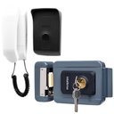 Ver imagem 1 de Kit 1 Porteiro Interfone Ipr1010 E 1 Fechadura Fx1500 Cinza Intelbras Ipr 1010 Fx 1500
