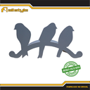 Ver imagem 4 de Suporte Mangueira Jardim PÁSSAROS BRANCO ALL STYLE