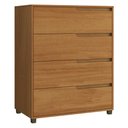 Ver imagem 5 de Cômoda 80cm com 4 Gavetas Multimóveis Cr35243