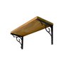 Prateleira de Parede Nicho Suspenso com Metal Madeira Kalise 45cm - 2