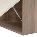Ver imagem 5 de Armario Aereo Basculante MDF 60 cm Kali 166771 Carvalho Toq Bianco Nicioli