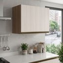 Ver imagem 6 de Armario Aereo Basculante MDF 60 cm Kali 166771 Carvalho Toq Bianco Nicioli