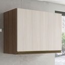 Ver imagem 2 de Armario Aereo Basculante MDF 60 cm Kali 166771 Carvalho Toq Bianco Nicioli