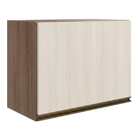 Armario Aereo Basculante MDF 60 cm Kali 166771 Carvalho Toq Bianco Nicioli