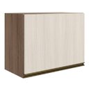 Ver imagem 1 de Armario Aereo Basculante MDF 60 cm Kali 166771 Carvalho Toq Bianco Nicioli