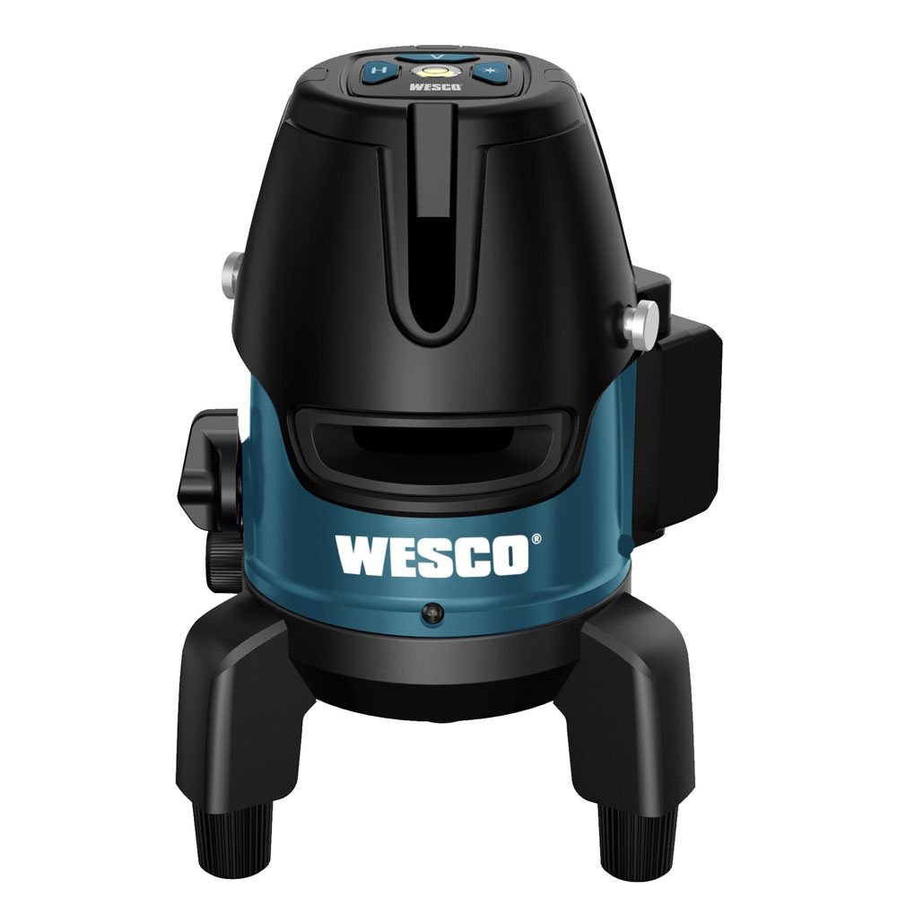 Nivel a Laser 5 Linhas Verdes Base Giratória 360 Ws8911k Wesco