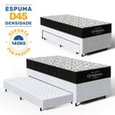 Ver imagem 3 de Cama Box com Colchão de Espuma D45 Ortobom Airtech 150 + Auxiliar de Espuma Unique Solteiro 88cm