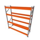 Ver imagem 1 de Mini Porta Pallet Inicial 250 Kg Nivel Conjunto Paletes Palete Módulo 200x180x60