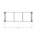 Ver imagem 3 de Mini Porta Pallet Inicial 250 Kg Nivel Conjunto Paletes Palete Módulo 200x180x60