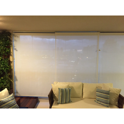 Persiana Cortina Rolo Tela Solar 3% Ambiente Interno Quarto Cozinha Sala Varanda 1,70 L x 1,30 A - 5