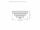 Ver imagem 2 de Luminária Plafon LED Moder Redondo Cristal 12W 3000K + 6500K Taschibra