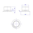 Ver imagem 3 de Acionamento Monocomando Deca You 4990.inx104 Redondo de Bancada Inox