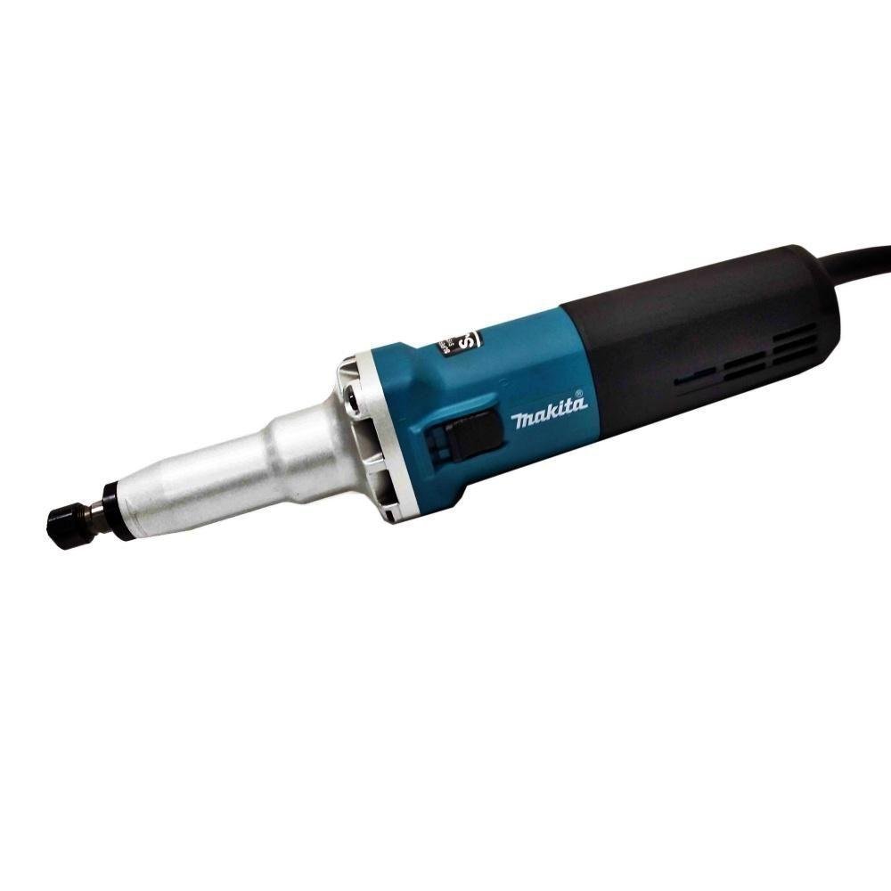 Retificadeira 1-4\'\' Industrial 500w Ideal para Desbastes com Pinça e Chaves Gd0800 110v Makita - 3