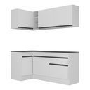 Ver imagem 6 de Armário De Cozinha Compacta De Canto Mp2092.964 Branco/Preto