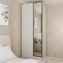 Ver imagem 1 de Guarda Roupa Planejado 100% MDF de Canto Linear Reflecta Orion CabeCasa MadeiraOriginals Bege