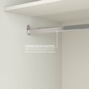 Ver imagem 7 de Guarda Roupa Planejado 100% MDF de Canto Linear Reflecta Orion CabeCasa MadeiraOriginals Bege