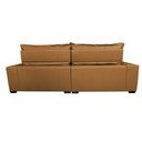 Ver imagem 6 de Sofá de Courino Retrátil e Reclinável 2,35m Cama inBox Bourbon SoftGel D40 Caramelo