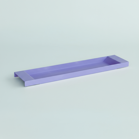 Bandeja Minimalista Lilás Alumínio 50cm