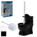 Ver imagem 2 de Escova Sanitária com Suporte de Cerâmica Art House - Preto