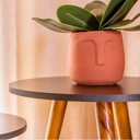 Ver imagem 4 de Kit 3 Mesinhas de Centro Lateral Redonda Pé Palito Moderna Decorativa de Apoio e Canto Sofá Sala Qua