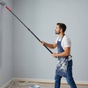 Ver mais imagens de Cabo Extensor 1,28m + Suporte Garfo Gaiola 23cm + Rolo Antirespingo 23cm 10mm + Lona 2mx4m