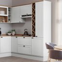 Ver imagem 3 de Armário Aéreo de Canto 1 Porta 100% MDF Iluminata