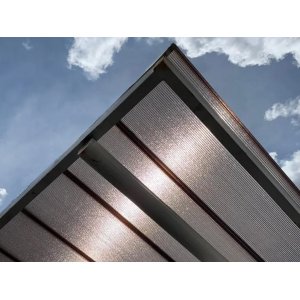 Chapa de Policarbonato Alveolar Fume 1,05x3,00x4mm