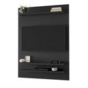 Ver imagem 3 de Painel Home Suspenso Para TV Até 50 Polegadas 3 Prateleiras Sala de Estar Quarto
