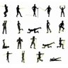 Elastico treino Academia Exercicio Extensor Kit Band Em casa Malhar Costas Peito Biceps Triceps - 4