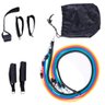 Elastico treino Academia Exercicio Extensor Kit Band Em casa Malhar Costas Peito Biceps Triceps - 3