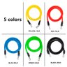 Elastico treino Academia Exercicio Extensor Kit Band Em casa Malhar Costas Peito Biceps Triceps - 8