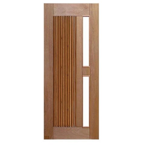 Porta de Madeira Maciça Barcelona para Vidro Casmavi de Cedro Arana - 2.10 (A) X 1.12 (L)