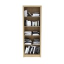 Ver imagem 5 de Armário Multiuso 60cm com 2 Portas e 5 Prateleiras Am Marrom/Amêndoa