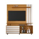 Ver imagem 1 de Estante Home para Tv até 65 Polegadas Serrano Jcm Móveis Cinamomo/off