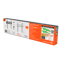 Suporte de Parede Fixo Elg, Fix400, P/ Tv 32" a 77", Trava Automática, Nível Bolha, até 50kg, Preto - 4