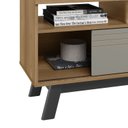 Ver imagem 7 de Rack com Painel para TV de até 60 Polegadas 3 Nichos 2 Portas de Correr Samba Yescasa