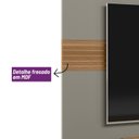 Ver imagem 6 de Rack com Painel para TV de até 60 Polegadas 3 Nichos 2 Portas de Correr Samba Yescasa
