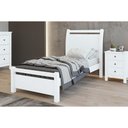 Ver imagem 1 de Cama Solteiro Reali Branco - Lopas