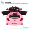 Carro Elétrico Infantil Controle Radio Usb Bluetooth Luz Criança até 30kg 2,8 Km/h Fusca Beetle Dune - 6